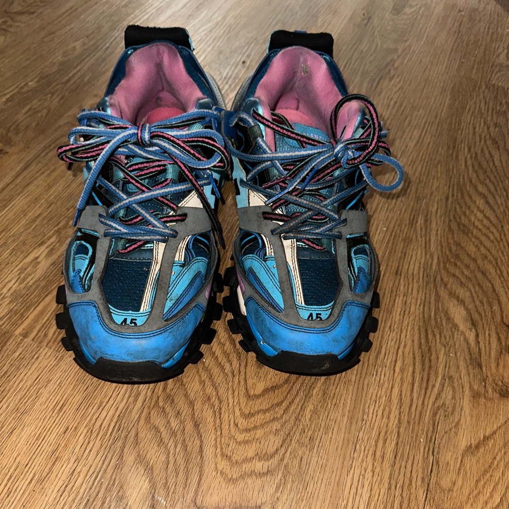 Balenciaga Track Runners Blue/Pink